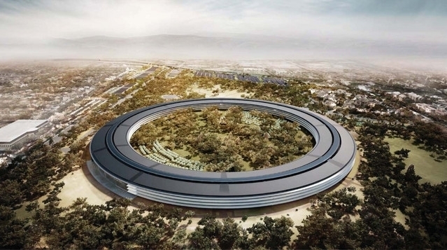 Нову штаб-квартиру Apple будуватимуть 9 тис осіб