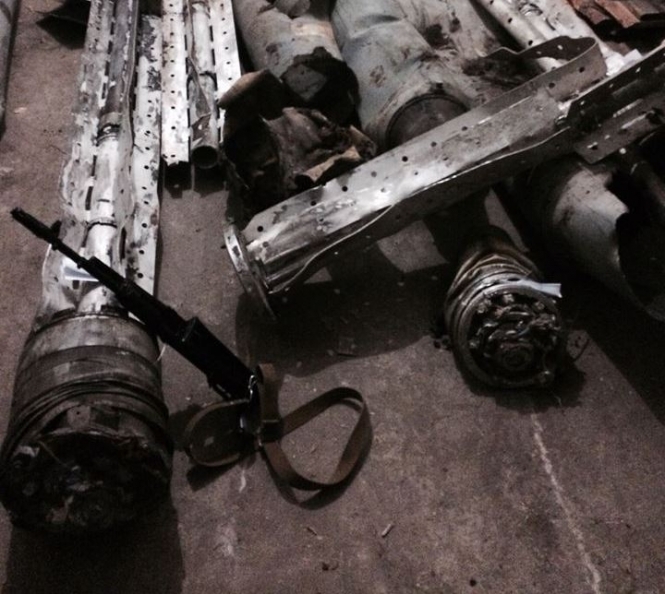 Лубківський оприлюднив фото ракет, якими російські найманці обстріляли Краматорськ 
