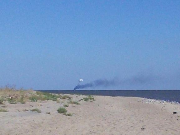 В Азовском море обстреляли катер пограничников, - видео