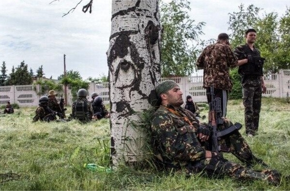 Намагаючись втекти зі Слов'янська, бойовики потрапили в засідку українських військових