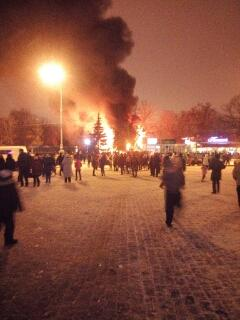 В Харькове произошел мощный взрыв в кафе