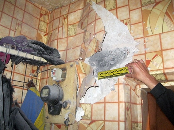 На Харківщині невідомі обстріляли з гранатомета житловий будинок
