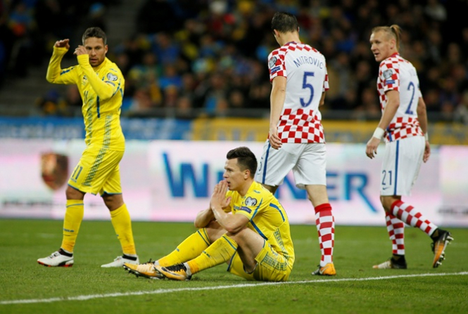 Збірна України програла Хорватії і не їде на чемпіонат світу в Росію, - ВІДЕО