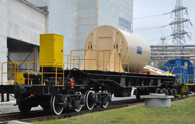 США поставили в Украину первый контейнер для ядерного хранилища
