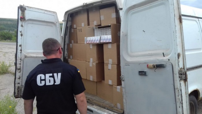В Одессе СБУ изъяла партию контрабандных сигарет на полмиллиона