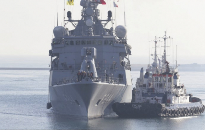 Два турецких военных корабля зашли в Одессу