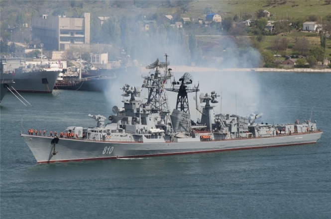 Россия отправила боевой корабль Черноморского флота в Сирию