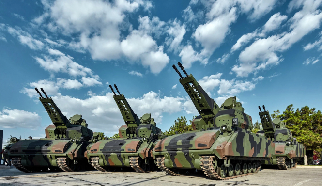 Туреччина на початку року передала Україні зенітні комплекси Korkut для боротьби з дронами