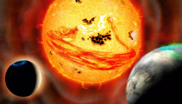 На зірці поблизу Сонця зафіксували небезпечний "феєрверк"