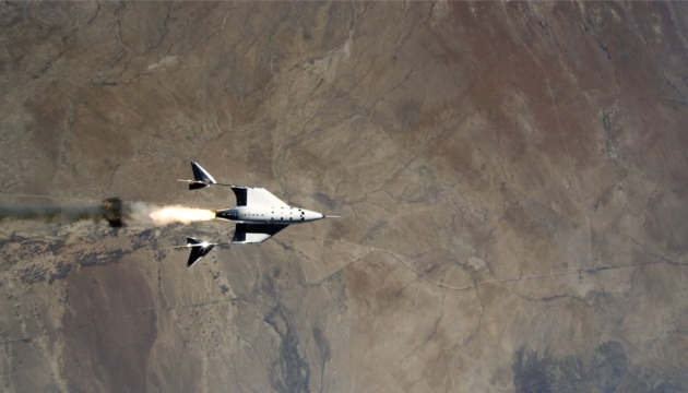Virgin Galactic провела шосте успішне випробування польоту в космос