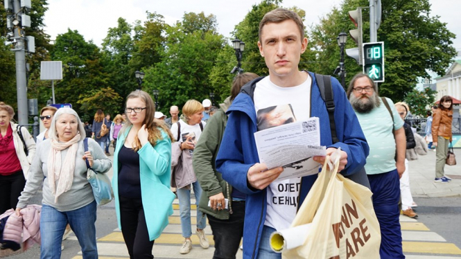 Суд у Росії заарештував активіста Костянтина Котова, який допомагав українським морякам