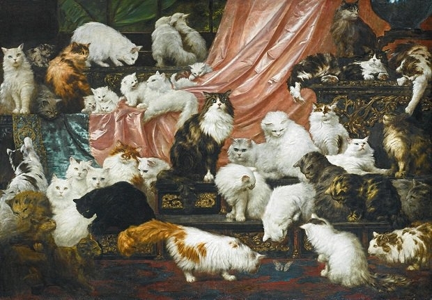 Картину с 42-мя котами продали за $826 тысяч