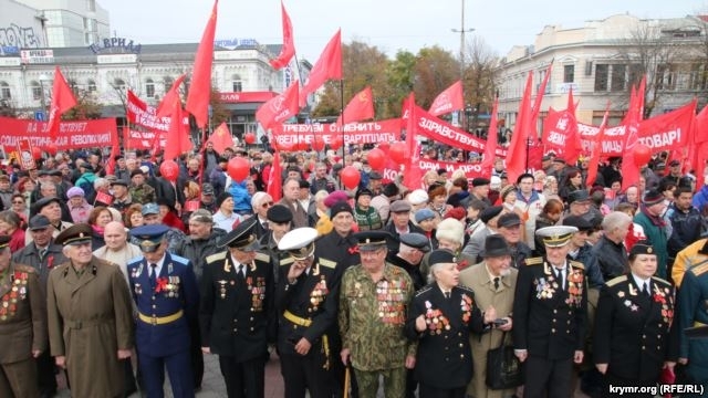 В Херсоне, Запорожье и Симферополе коммунисты провели митинги