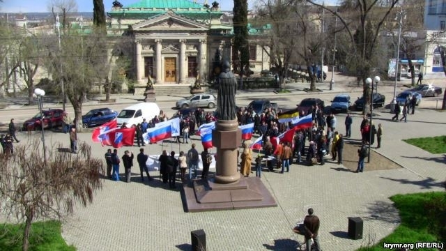 В Севастополе состоялся митинг с требованием отставки 