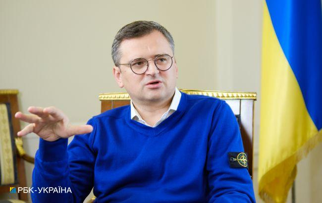 Кулеба: Україна прагне відновити територіальну цілісність у кордонах 1991 року
