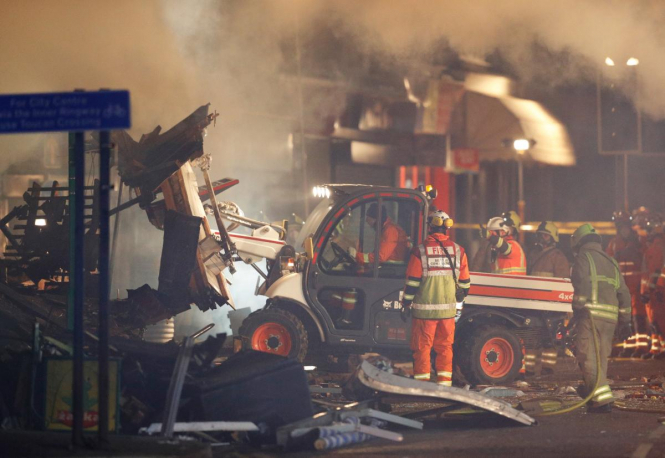 Взрыв в Лестере: шесть раненых, двое из них в критическом состоянии