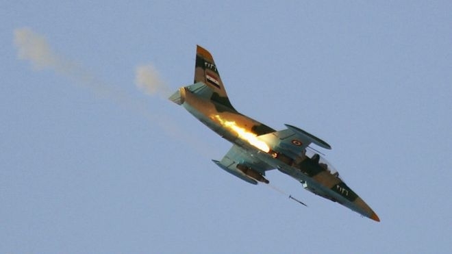В Сирии сбили самолет армии Асада
