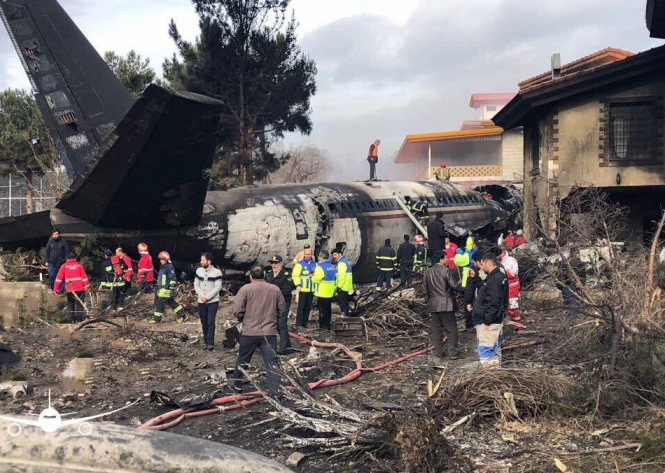 В Ірані розбився вантажний літак, 15 загиблих