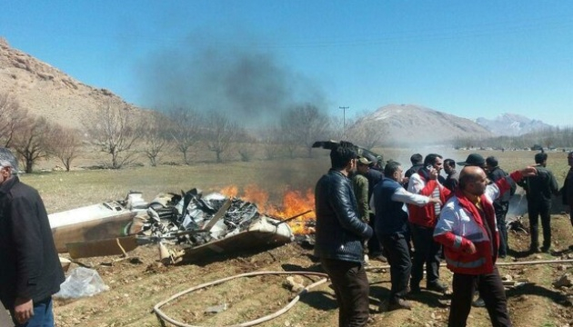 В Иране разбился спасательный вертолет, есть жертвы