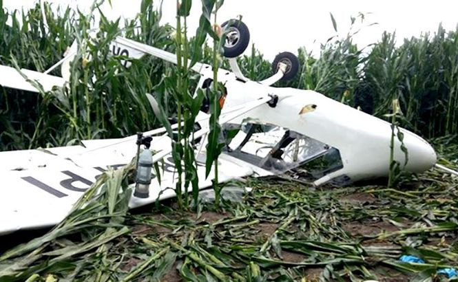 На Сумщине разбился легкомоторный самолет: пилот погиб