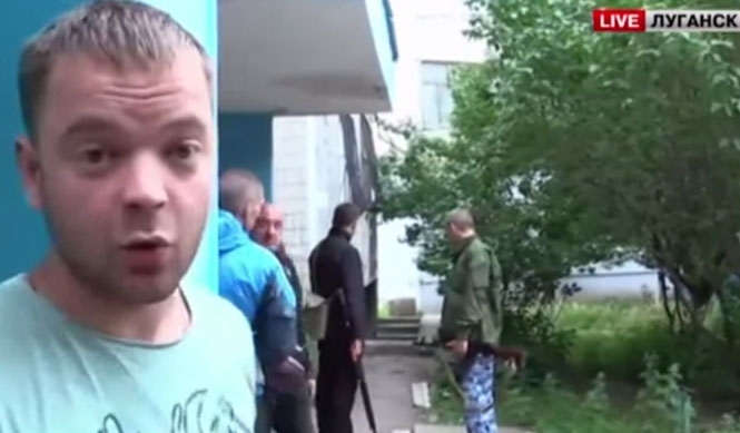 LifeNews показує атаку терористів на прикордонників в Луганську, як операцію Нацгвардії, - відео