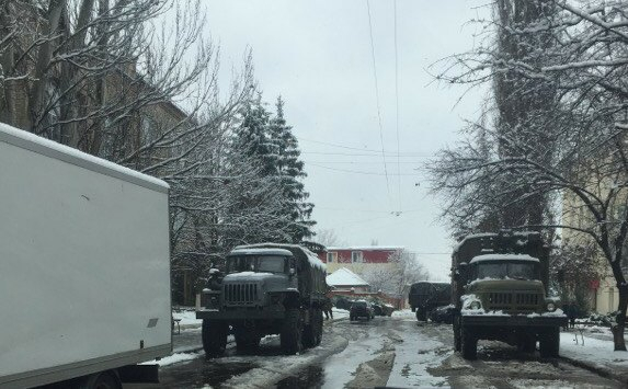 На улицах Луганска продолжают находиться вооруженные лица, - ОБСЕ