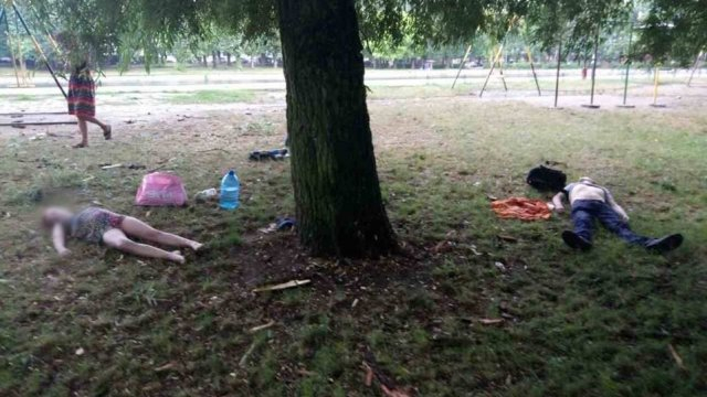 У Львові ударом блискавки вбило 9-річну дівчинку і 30-річного чоловіка