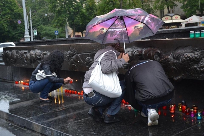 У Львові пом'янули загиблих під Зеленопіллям військових