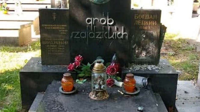У Польщі пошкодили могилу українського письменника Богдана Лепкого
