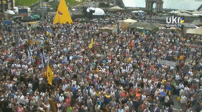 Народное Вече на Майдане, - трансляция