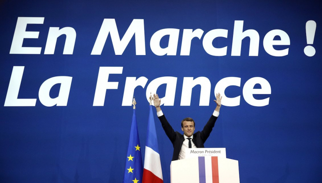 Во Франции партия Макрона победила в первом туре парламентских выборов