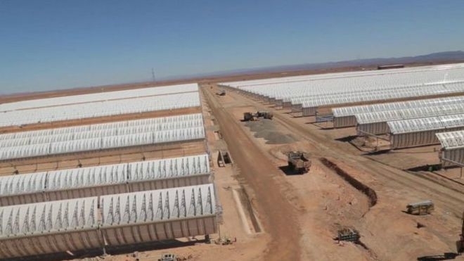 В Марокко строят крупнейшую в мире солнечную электростанцию