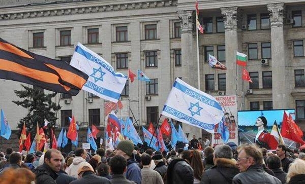 Провокатори в Одесі вийшли мітингувати під прапорами неіснуючої 