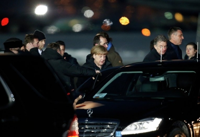 В Москве начались переговоры Меркель, Олланда и Путина