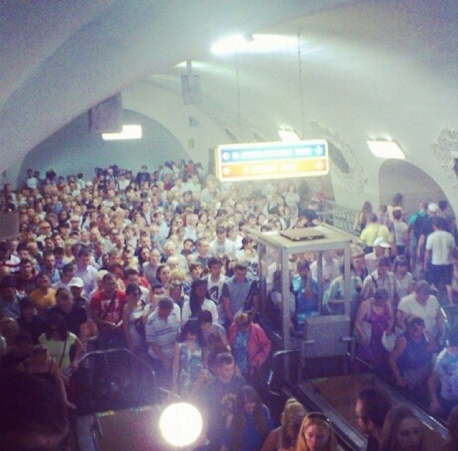 Авария в московском метро произошла из-за халатности работников метрополитена 