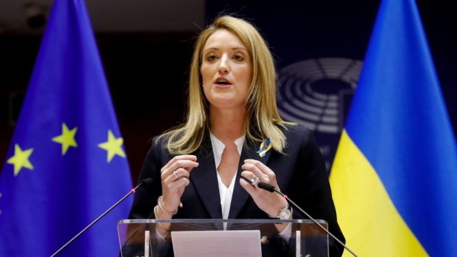 Голова Європарламенту закликала надати Україні літаки і далекобійні ракети