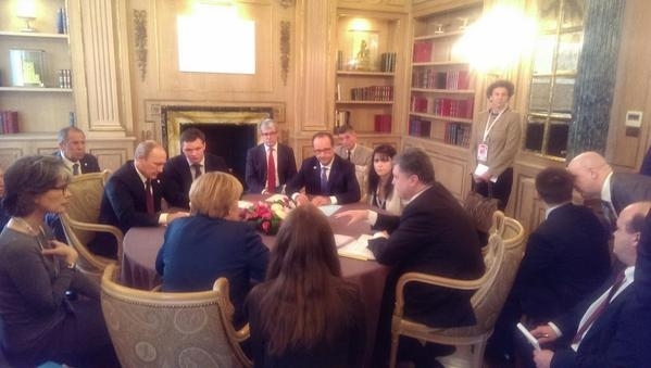 У Мілані почалася друга зустріч Путіна, Порошенка та представників країн ЄС