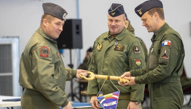Місію повітряної поліції НАТО в Литві розпочали Польща і Франція