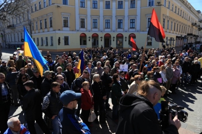 Одесситы устроили митинг против нового прокурора, - ВИДЕО