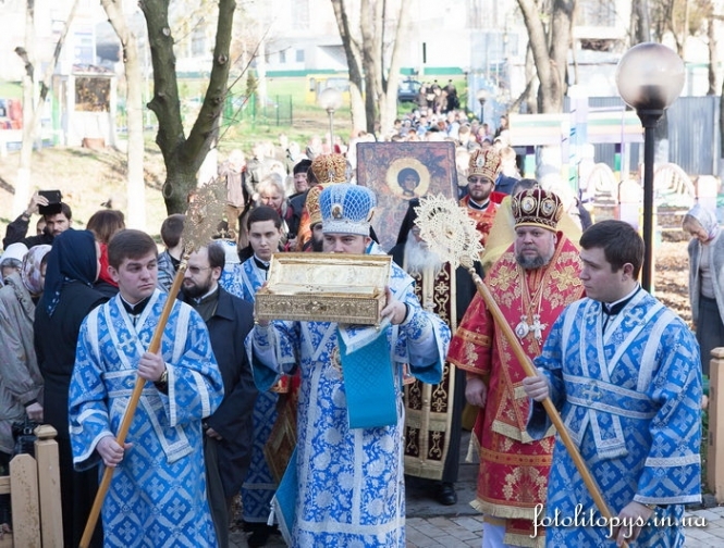 До Києва привезуть мощі великомученика Георгія Побідоносця