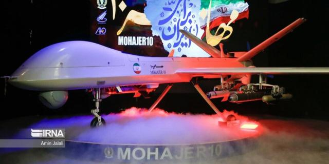Іран представив дрон Mohajer-10, здатний літати 24 години