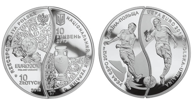 Перша українсько-польська монета надійде у продаж з 4 червня 