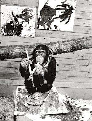 Не вір очам своїм: критики не відрізнили картину шимпанзе від роботи 