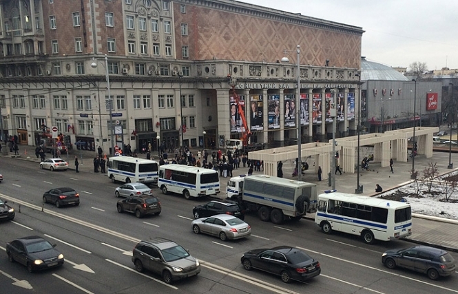 У Москві затримали більше 20 учасників акції на підтримку Савченко