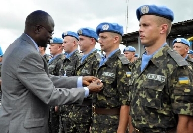 Представитель ООН заявил, что в Конго задержали 6 украинских миротворцев