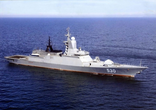 Російський військовий корабель вторгся у води Латвії