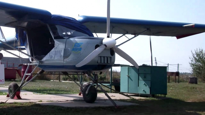 На Харківщині військові обстріляли літак, який без дозволу пролетів над військовою частиною