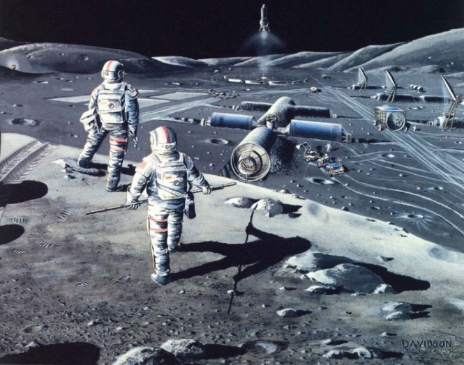 Росіяни та американці хочуть разом освоювати нові території Місяця