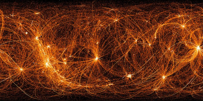 В NASA показали, как выглядит небо в рентгеновском излучении