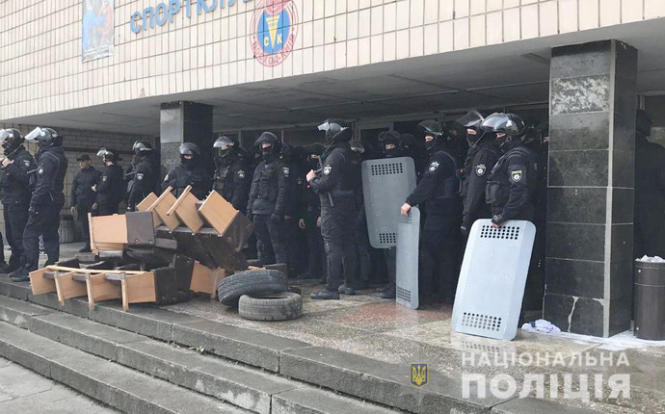 В Киеве задержали 62 человек, которые пытались 